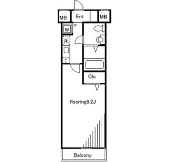 東京都新宿区下落合４丁目 賃貸マンション 1K