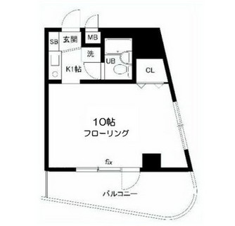 東京都新宿区中落合１丁目 賃貸マンション 1R