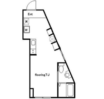 東京都新宿区原町１丁目 賃貸マンション 1R