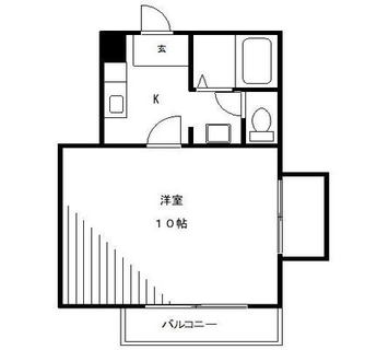 東京都新宿区北町 賃貸マンション 1K