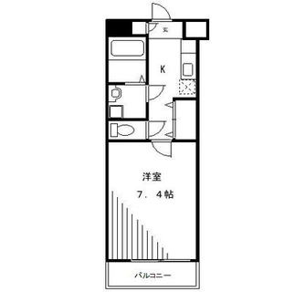 東京都新宿区弁天町 賃貸マンション 1K