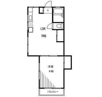 東京都新宿区下落合４丁目 賃貸アパート 1LDK