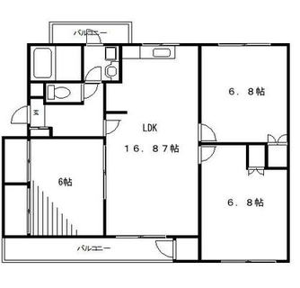 東京都新宿区西早稲田１丁目 賃貸マンション 3LDK