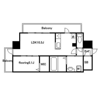 東京都新宿区高田馬場３丁目 賃貸マンション 1LDK