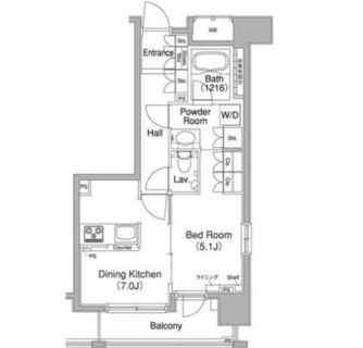 東京都新宿区高田馬場１丁目 賃貸マンション 1DK