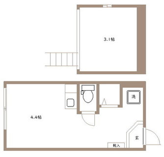 東京都新宿区高田馬場２丁目 賃貸アパート 1R