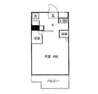 東京都新宿区戸山１丁目 賃貸マンション 1K